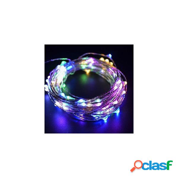 STRISCIA 3 METRI STRIP LED BOBINA FLESSIBILE A BATTERIE FILO