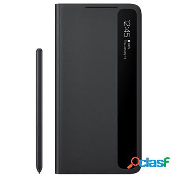 Samsung Galaxy S21 Ultra 5G Clear View Cover con S Pen