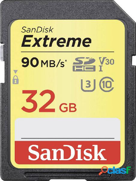 SanDisk Extreme® Scheda SDHC 32 GB Class 10, UHS-I,