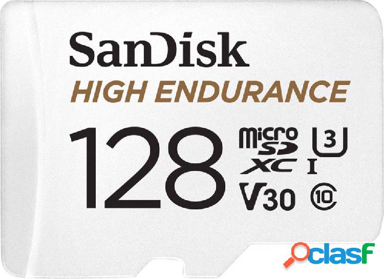 SanDisk High Endurance Monitoring Scheda miniSDXC 128 GB
