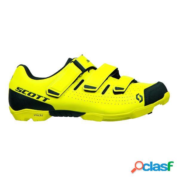 Scarpe Ciclismo Scott Comp Rs (Colore: yellow-black, Taglia: