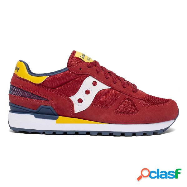 Scarpe Saucony Shadow Original (Colore: red-yellow-blue,