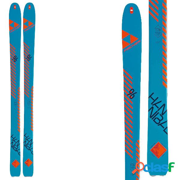 Sci Alpinismo Fischer Hannibal 96 Carbon (Colore: azzurro