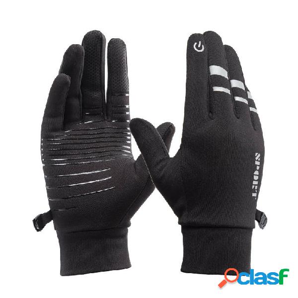 Sci invernale Guanti Touch Screen Snowboard allaperto