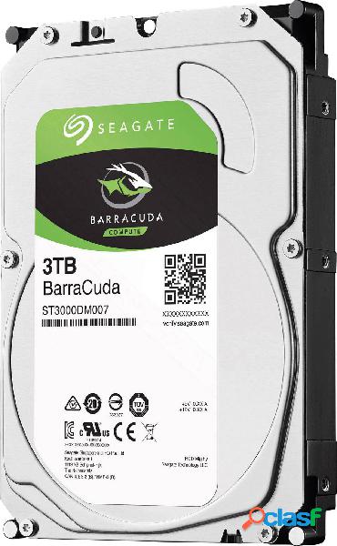 Seagate BarraCuda® 3 TB Hard Disk interno 3,5 SATA III