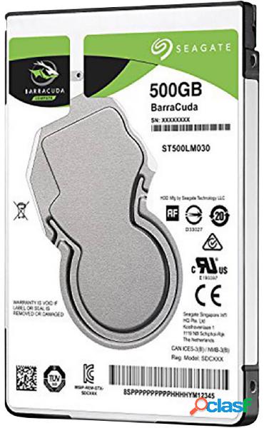 Seagate BarraCuda® 500 GB Hard Disk interno 2,5 SATA III