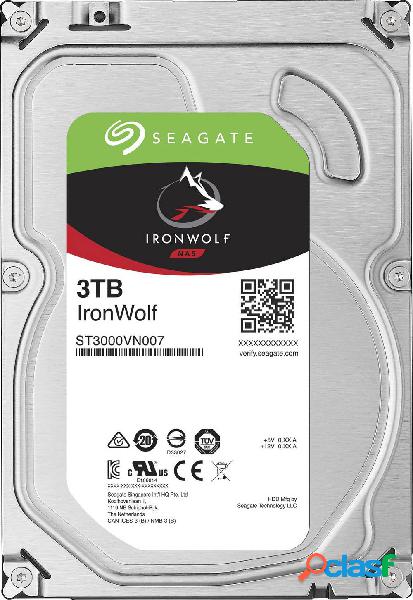Seagate SkyHawk Surveillance 3 TB Hard Disk interno 3,5 SATA