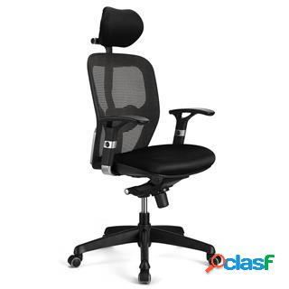 Sedia Ergonomica FELIX PRO, Sostegno Lombare Regolabile,