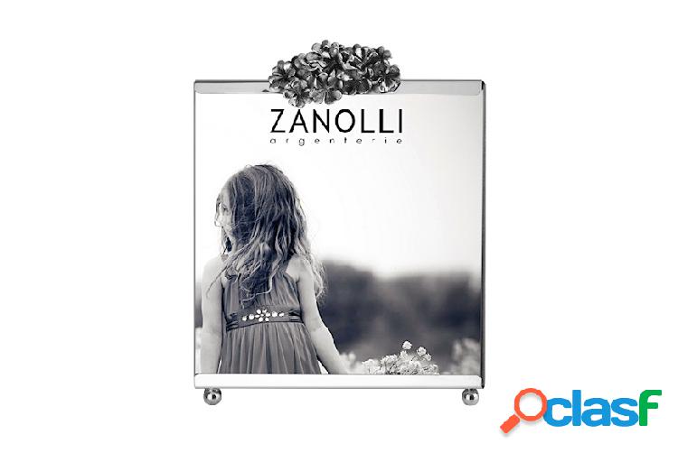 Selezione Zanolli Cornice Quadrifogli argento argento