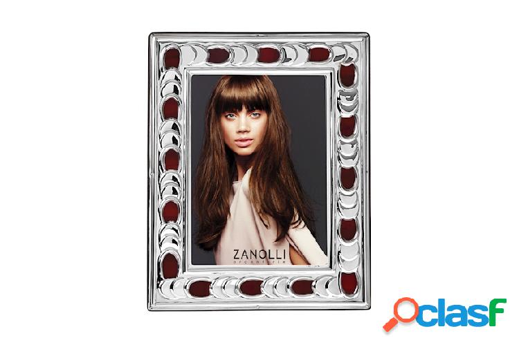 Selezione Zanolli Cornice argento rossa argento rosso