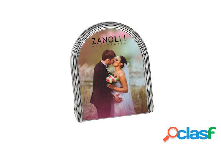 Selezione Zanolli Cornice argento tubo rigato argento