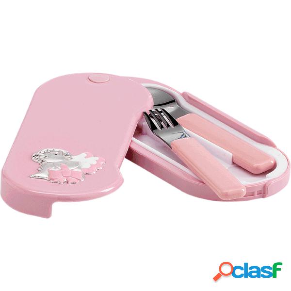 Set Pappa per bambini PAPPA orsetto Rosa + DI 18 MESI