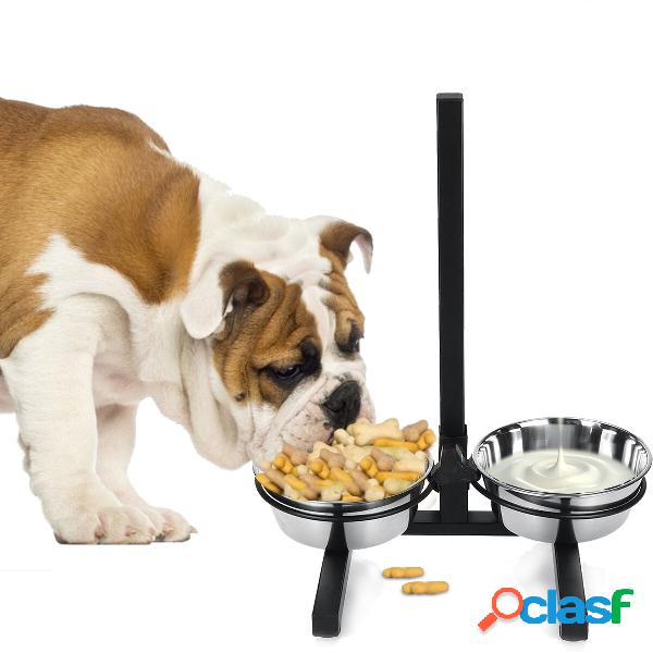 Set di ciotole per alimenti per cani per animali domestici