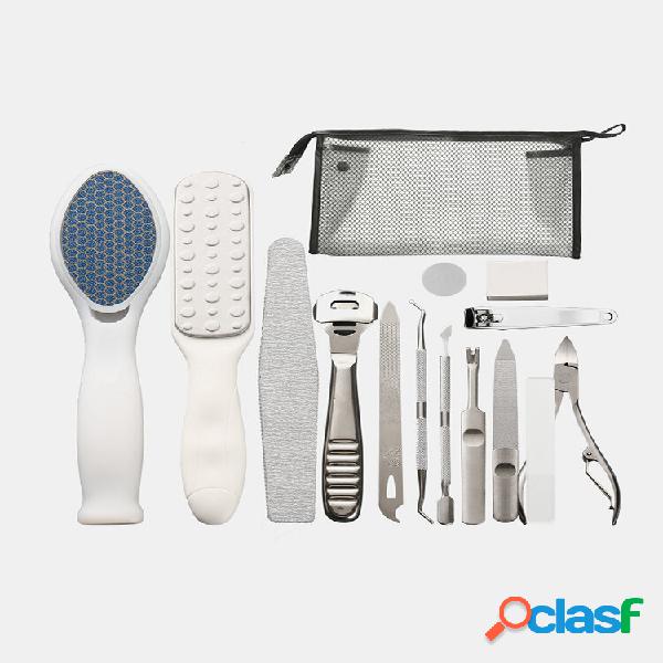 Set di lime esfolianti per piedi da 14 pezzi Nano Lima per