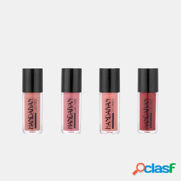Set di lucidalabbra liquido da 4 pezzi Crema idratante