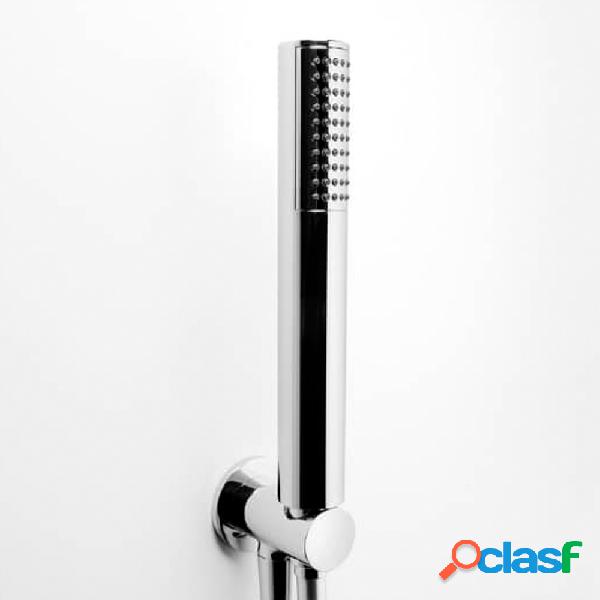 Set duplex Ares con doccetta tonda, flessibile e presa acqua