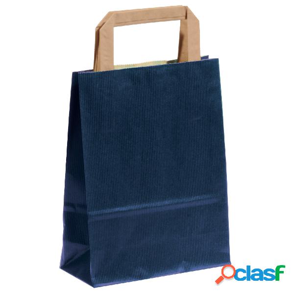 Shopper Carta Sealing Colorata Blu
