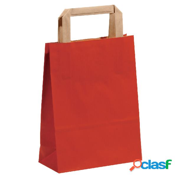 Shopper Carta Sealing Colorata Rosso