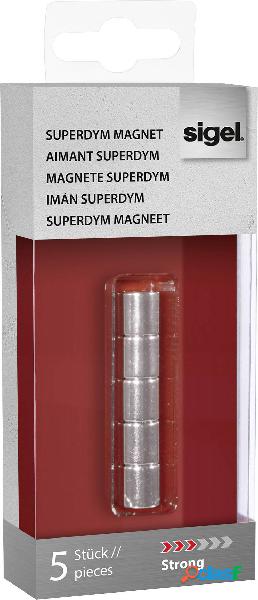 Sigel Magnete SuperDym C5 Strong Zylinder-Design (Ø x A) 10