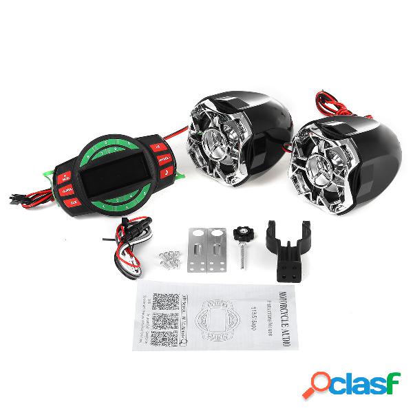 Sistema di altoparlanti stereo audio Bluetooth per moto