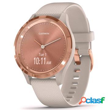 Smartwatch Garmin Vivomove 3S con GPS - 39mm - Beige / Rosa