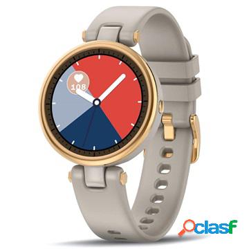 Smartwatch Impermeabile delle Donne con Frequenza Cardiaca