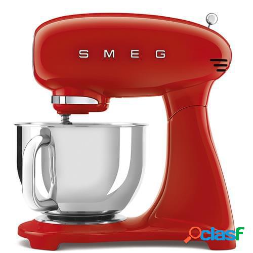 Smeg Impastatrice Full Color 50&apos;s Style, rosso lucido -