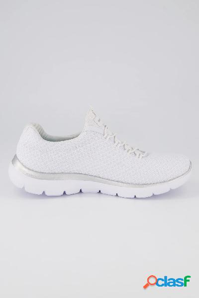 Sneakers Skechers con allacciatura elastica e memory foam,