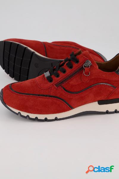 Sneakers di pelle Caprice, Donna, Rosso, Taglia: 39,