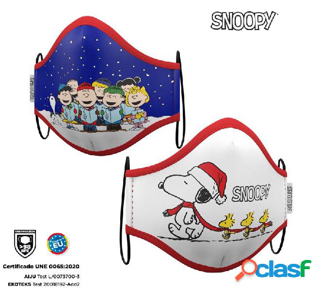 Snoopy Natale adulti maschera igienico pack 2