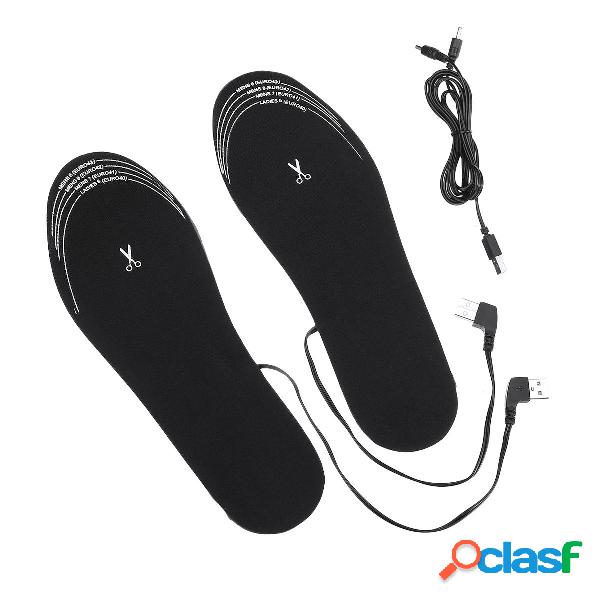 Solette riscaldabili invernali Cuttable Donna Uomo USB