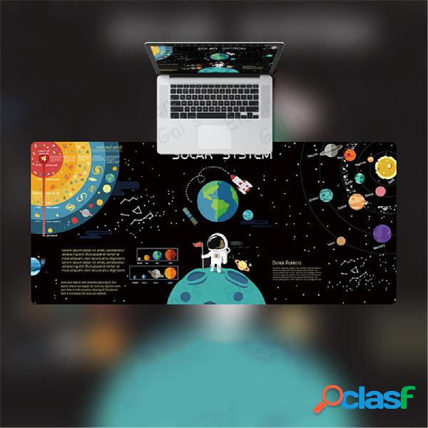 Space Planet Mouse Pad Laptop Tappetino per mouse da gioco