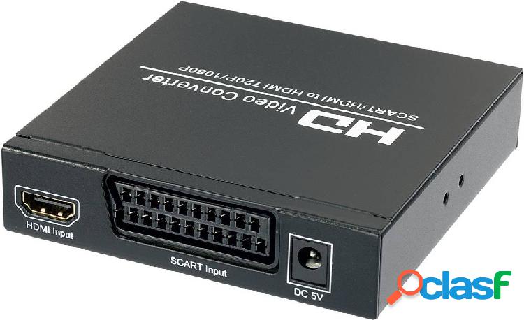 SpeaKa Professional AV Convertitore SP-HD/SC-01 [Scart -