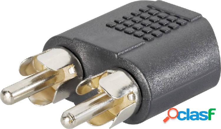 SpeaKa Professional SP-7869756 RCA / Jack Audio Adattatore a