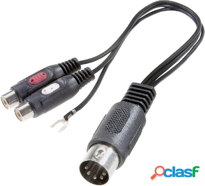 SpeaKa Professional SP-7870284 RCA / Attacco DIN Audio