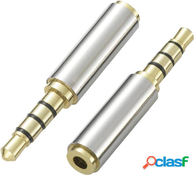 SpeaKa Professional SP-9067992 Jack Audio Adattatore [1x
