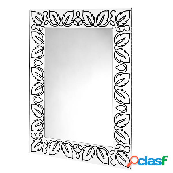 Specchio da muro 75xh100 cm FLORA spessore metacrilato 10 mm