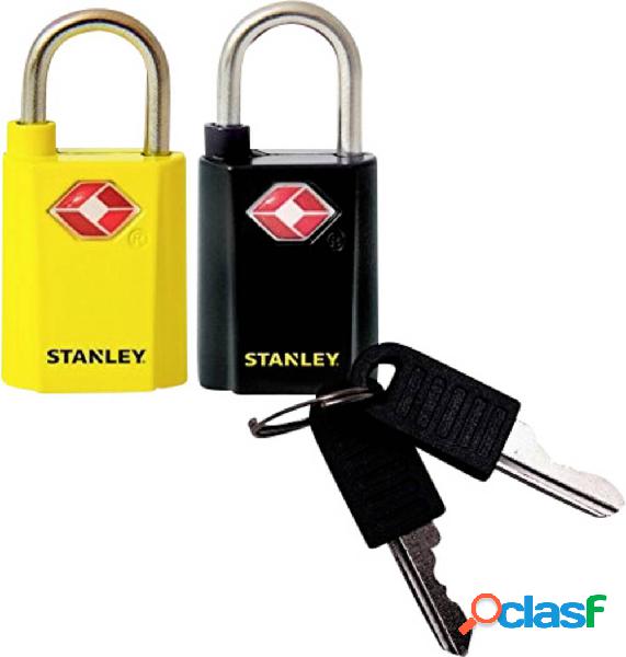 Stanley 81181 393 401 Lucchetto 20 mm Stesse chiavi TSA