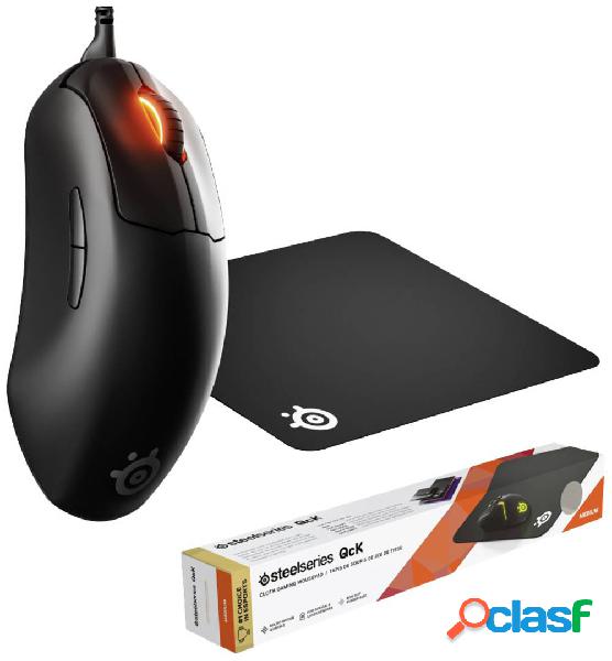 Steelseries Prime Gaming Mouse, Qck Medium Bundle Mouse da