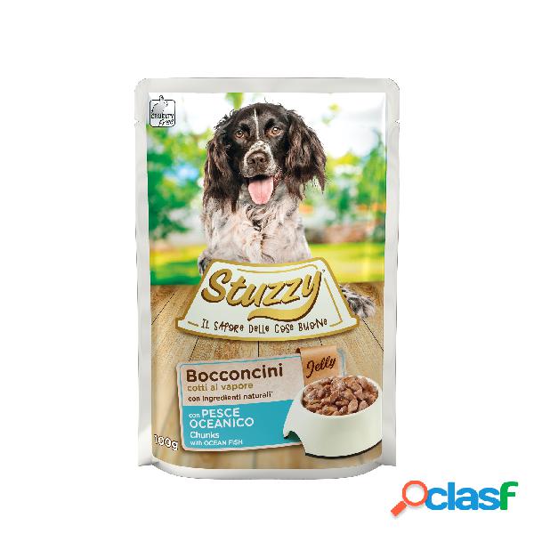 Stuzzy Umido Dog con pesce oceanico jelly 100 gr