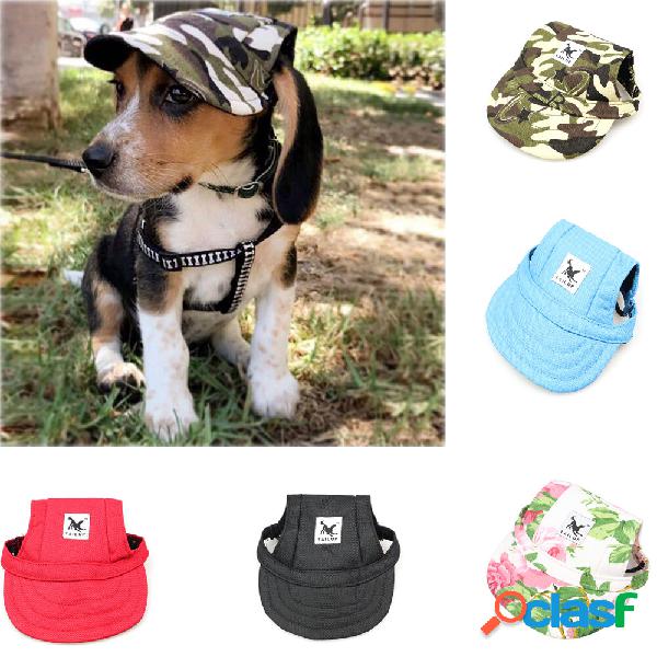 Summer Pet Dog Cute Print Cap Cappello da baseball Piccolo