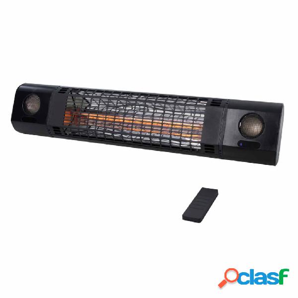 Sunred Radiatore a Parete Sun and Sound 2000 W Tubo Oro Rosa