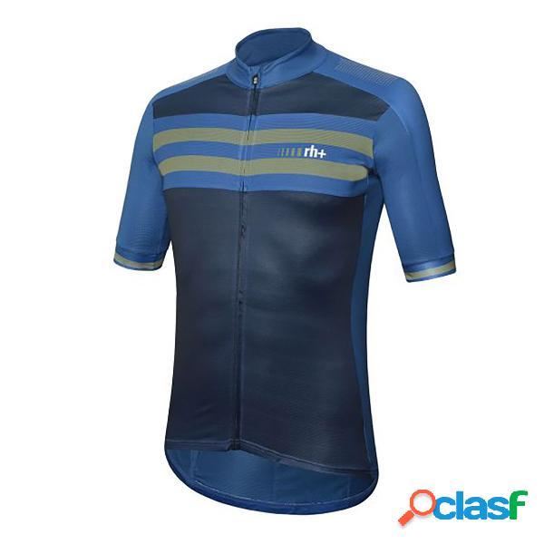 T-shirt Ciclismo Zero Rh Stripes (Colore: absolute blue-blue