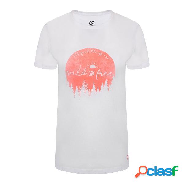 T-shirt Dare 2B Ease Of Mind (Colore: White, Taglia: 46)