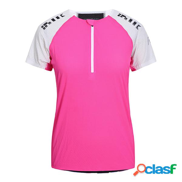 T-shirt Trail Running Rukka Malmi (Colore: pink, Taglia: 42)