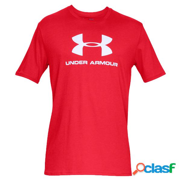 T-shirt Under Armour Logo SS (Colore: ACADEMY, Taglia: S)