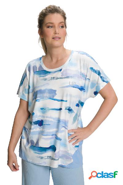 T-shirt ad asciugatura rapida dal taglio oversize con scollo