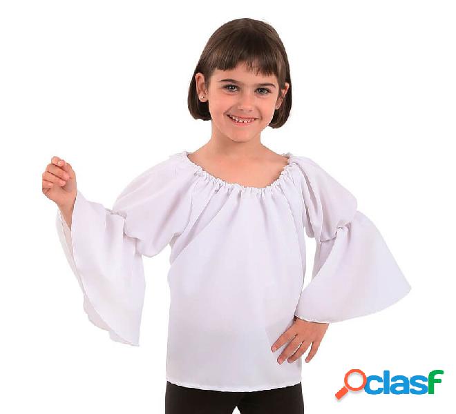 T-shirt bianca medievale per bambini