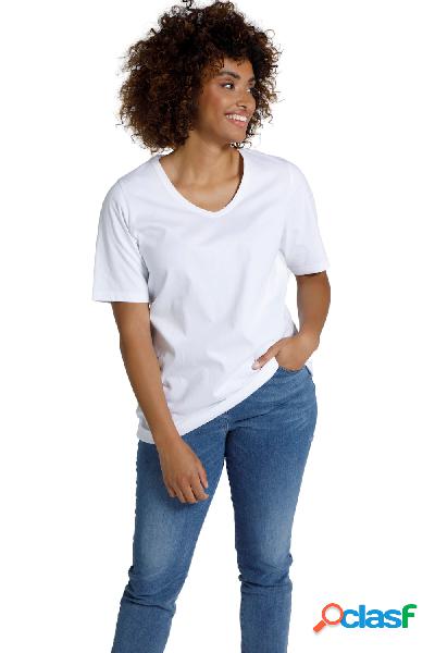 T-shirt di cotone biologico in confezione doppia con taglio