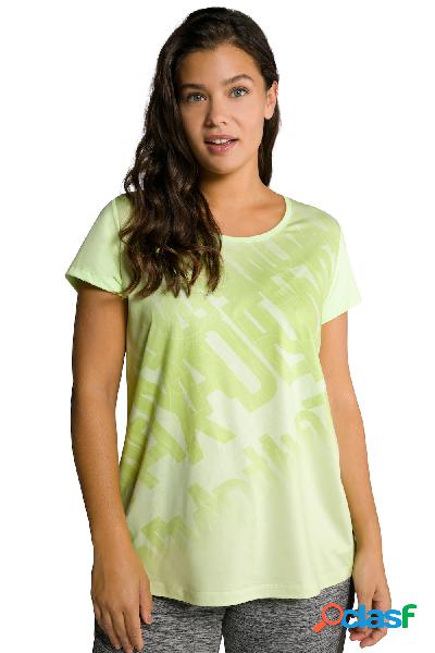 T-shirt funzionale ad asciugatura rapida con scollo a